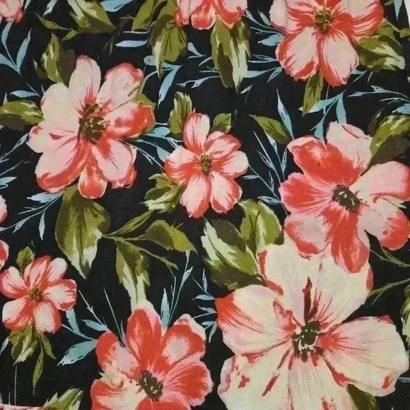 Mimi Chica Womens Strapless Ruffle Floral Maxi Dress Black Size Small - Picture 6 of 9